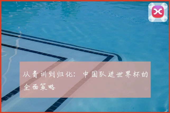 从青训到归化：中国队进世界杯的全面策略